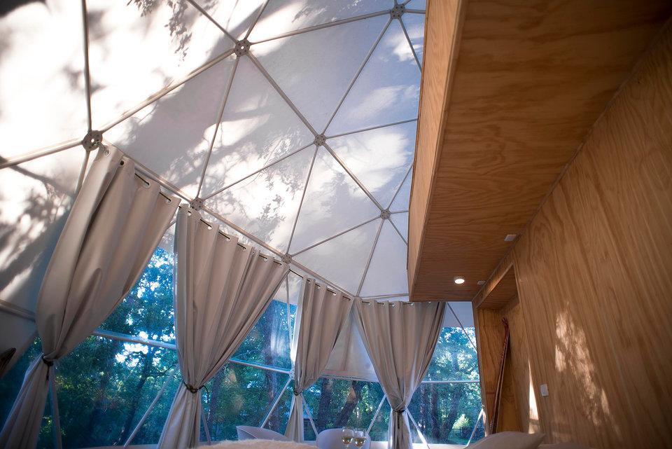 Отель Glamping Domos Treepod Лас Транкас Экстерьер фото